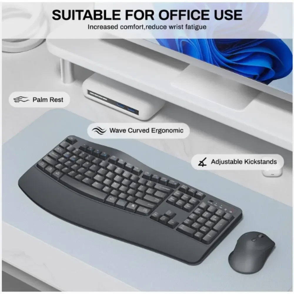 Reccazr ergonomic keyboard